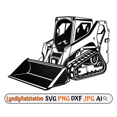 track skid steer clip art|skid steer logo image.